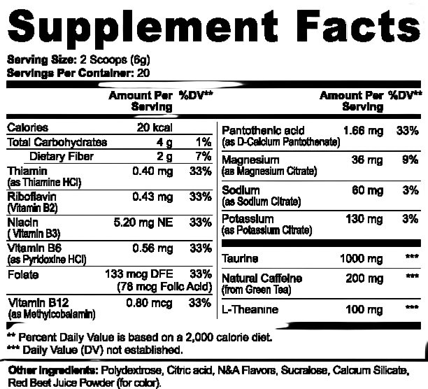 GUAVA BERRY PRE-WORKOUT