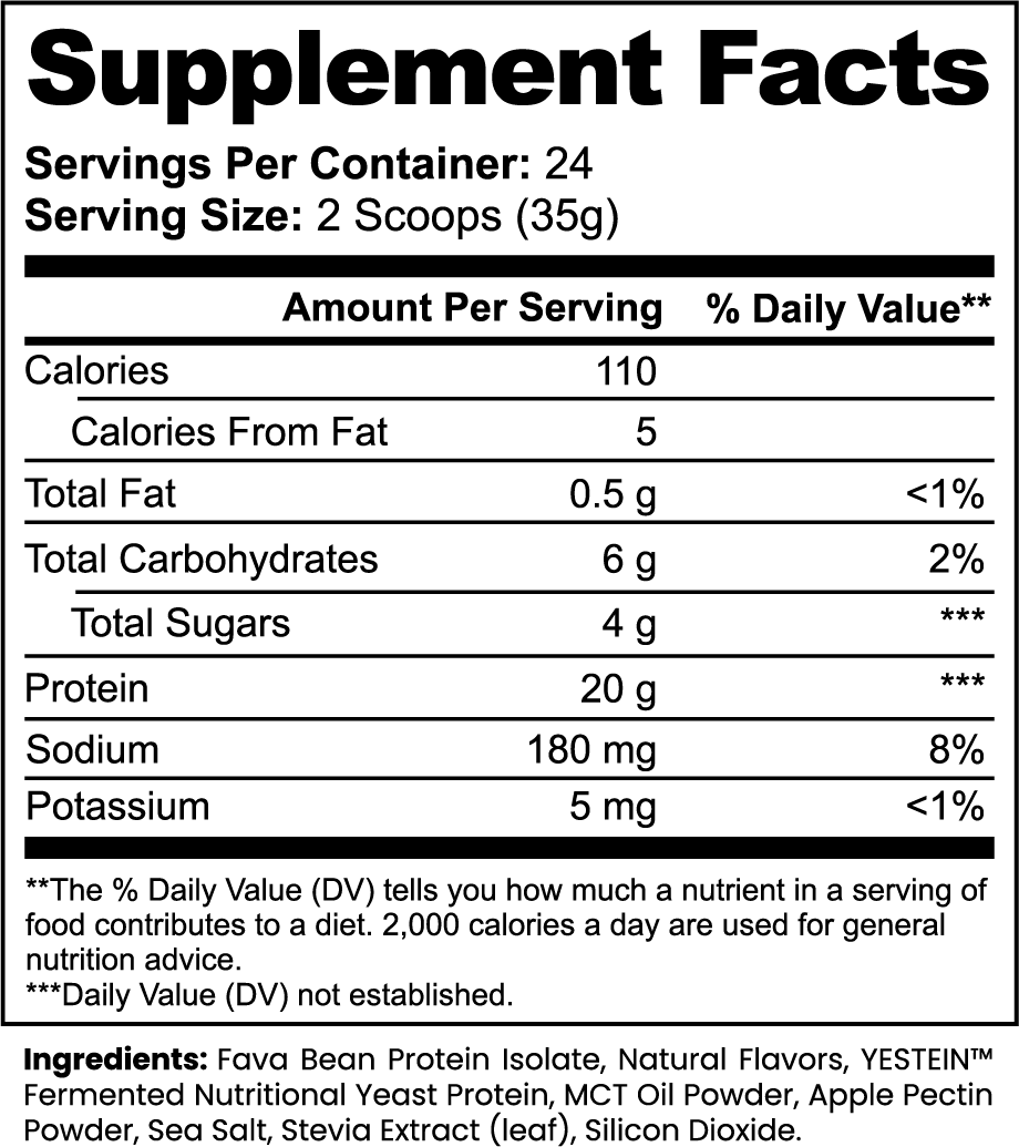 VANILLA PLANT PROTEIN