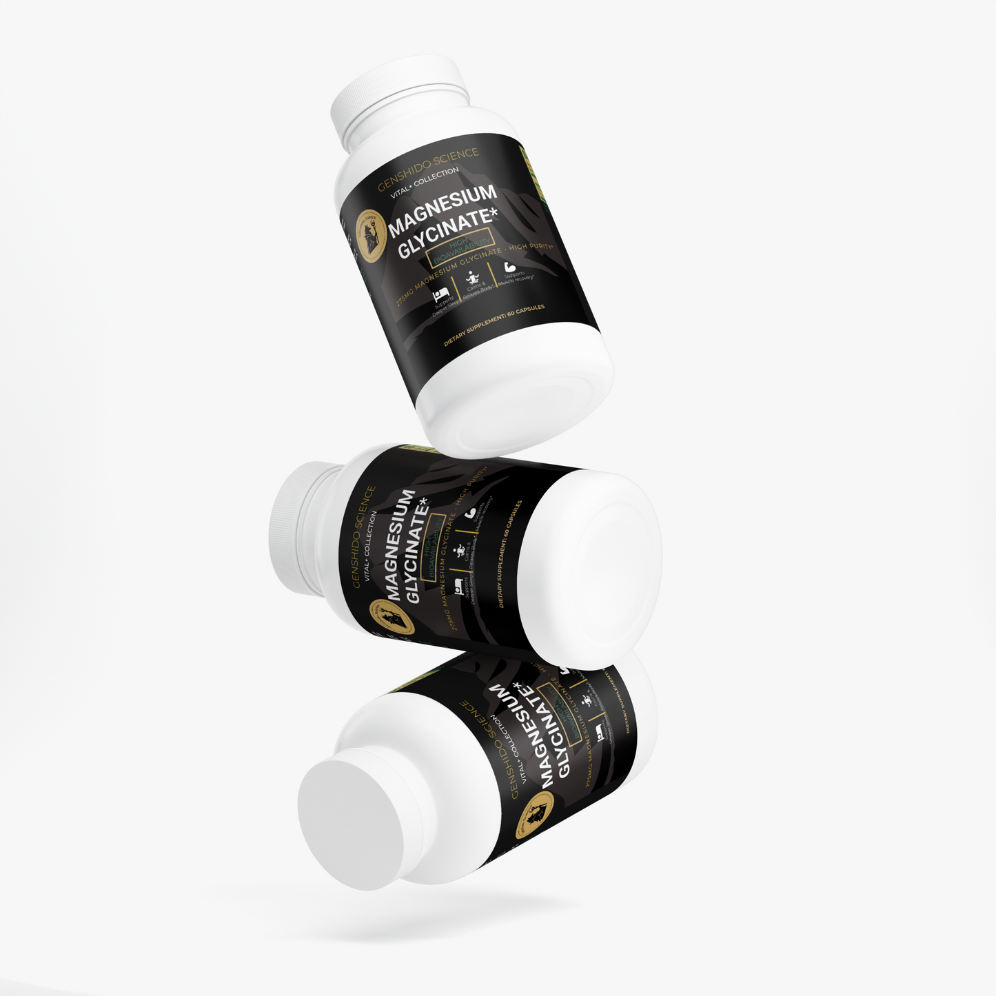 MAGNESIUM GLYCINATE 3 BOTTLE BUNDLE