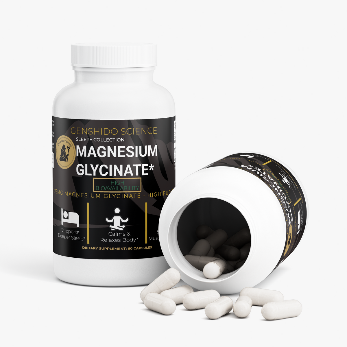 MAGNESIUM GLYCINATE 3 BOTTLE BUNDLE