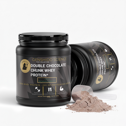 DOUBLE CHOCOLATE CHUNK WHEY PROTEIN