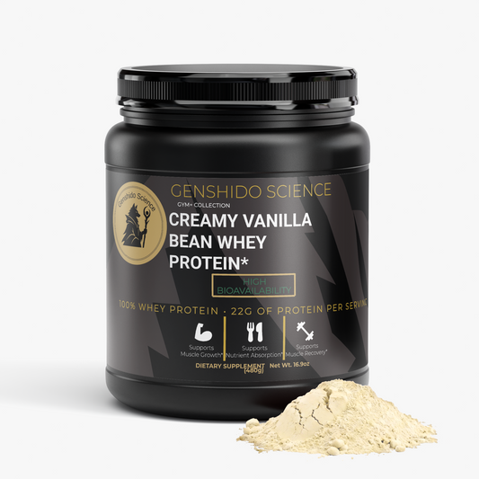CREAMY VANILLA BEAN WHEY PROTEIN