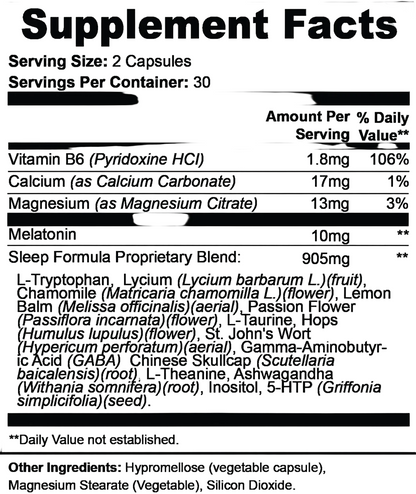 MELATONIN SLEEP FORMULA