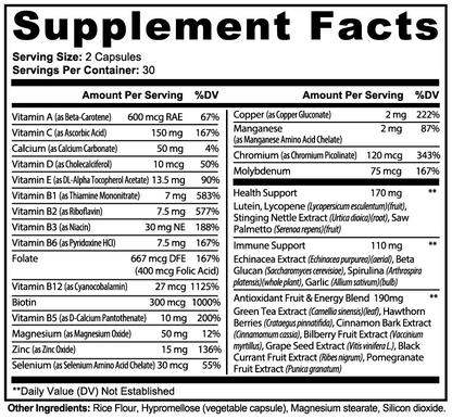 COMPLETE MULTIVITAMIN 3 MONTH SUPPLY