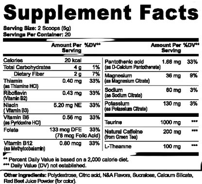GUAVA BERRY PRE-WORKOUT