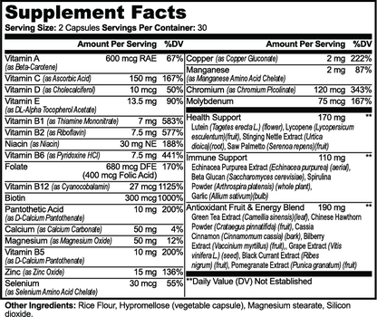 COMPLETE MULTIVITAMIN 3 MONTH SUPPLY