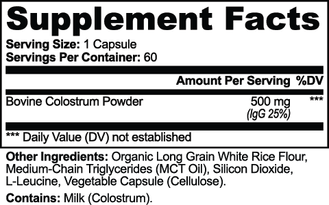 COLOSTRUM CAPSULES