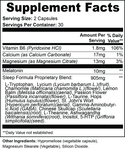 MELATONIN SLEEP FORMULA